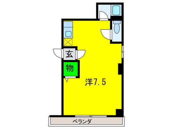 ｼﾙﾊﾞ-ﾊｲﾂの物件間取画像